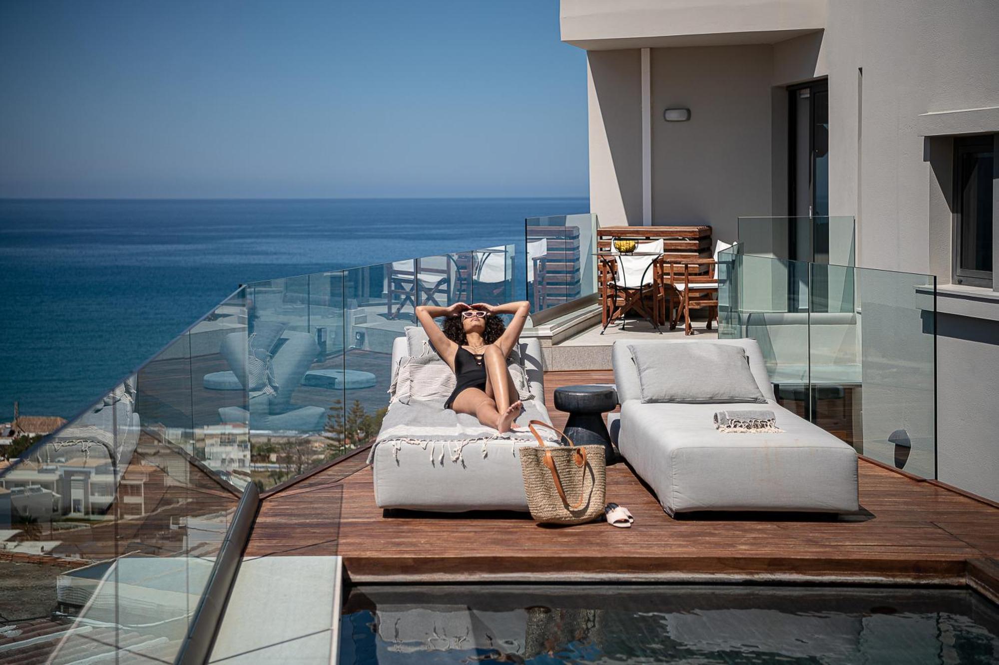 Alectrona Living Crete, Rocsea Luxury Apartment Platanias  Exterior photo